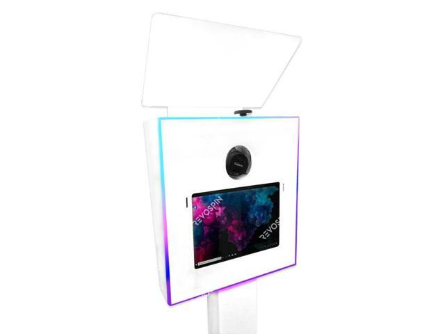 Bella Portable Photo Booth Shell with Travel Road Case - WHITE