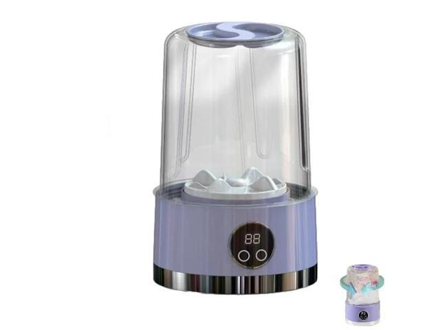 Portable Compact Mini Washing Machine, Small Laundry Washer for Underwear, Socks and Bras, Durable for 15 Cleaning Times