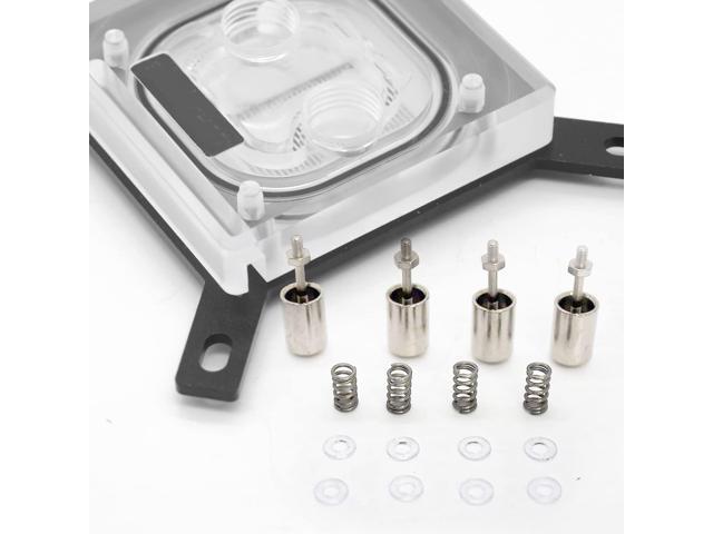 dracaena. io Water Cooling Block for Intel 1150/1151 / 1155/1156 CPU Copper Base with Micro Channel