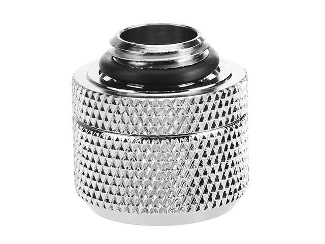 dracaena. io 2 Pack G1/4' Thread to 3/8' ID, 1/2' OD Compression Fitting for Soft Tubing, Soft Tube Connectors for Computer Water Cooling System,...