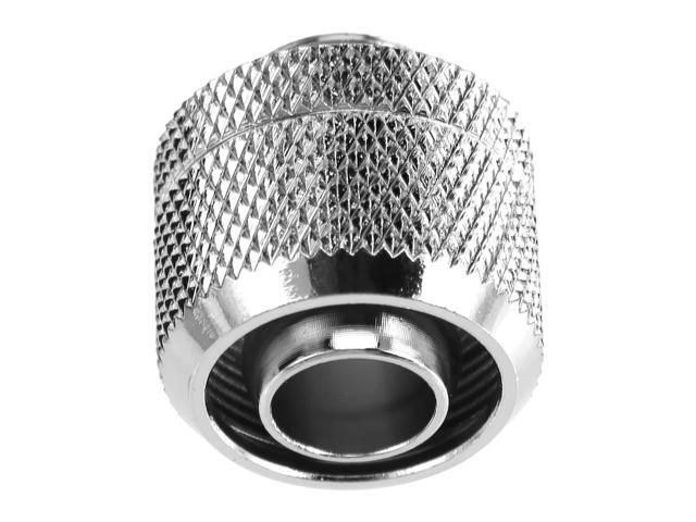 dracaena. io 6 Pack G1/4' Thread to 3/8' ID, 1/2' OD Compression Fitting for Soft Tubing, Soft Tube Connectors for Computer Water Cooling System,...