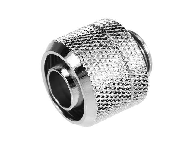 dracaena. io 2 Pack G1/4' Thread to 3/8' ID, 1/2' OD Compression Fitting for Soft Tubing, Soft Tube Connectors for Computer Water Cooling System,...