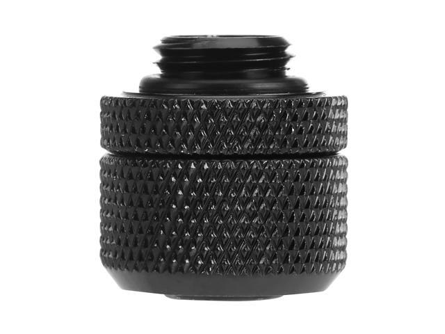 dracaena. io 12 pack G1/4' thread to 3/8' ID, 5/8' OD Compression Fitting for Soft Tubing, Soft Tube Connectors for Computer Water Cooling System,...