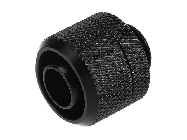 dracaena. io 12 pack G1/4' thread to 3/8' ID, 5/8' OD Compression Fitting for Soft Tubing, Soft Tube Connectors for Computer Water Cooling System,...