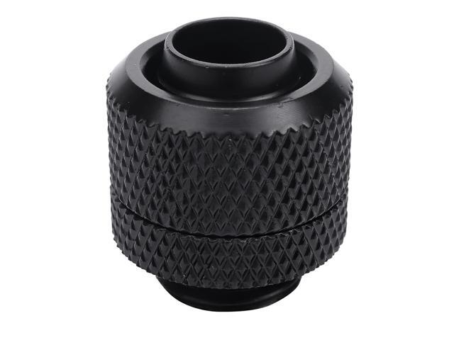 dracaena. io 12 pack G1/4' thread to 3/8' ID, 5/8' OD Compression Fitting for Soft Tubing, Soft Tube Connectors for Computer Water Cooling System,...