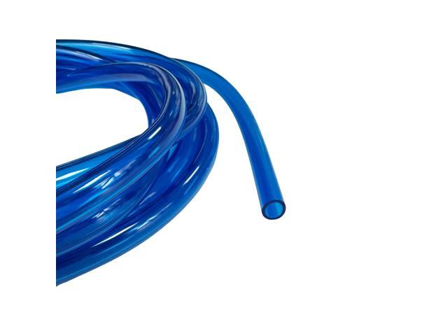 dracaena. io 4 meter/ 157.5 inch soft tube with PVC material, ID 3/8'' and OD 1/2'' - PVC pipe soft tube for Computer water cooling systems, Blue