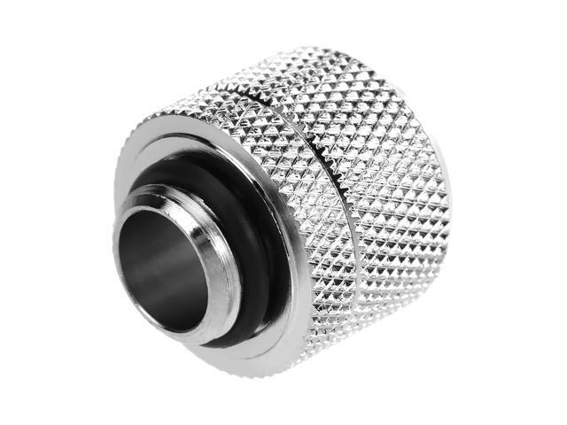dracaena. io 2 Pack G1/4' Thread to 3/8' ID, 1/2' OD Compression Fitting for Soft Tubing, Soft Tube Connectors for Computer Water Cooling System,...