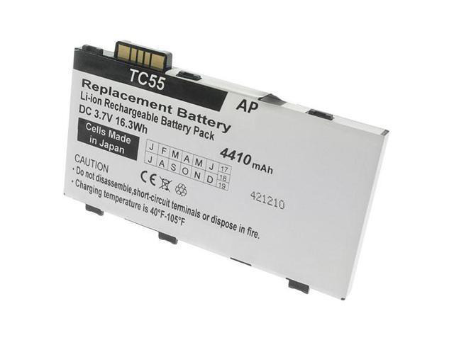 Replacement Battery for TC55 Series Scanners. 4410 mAh (Extended Capacity)