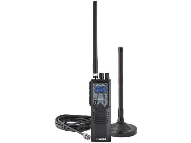 Good Product Outlet HHRT50 Road Trip Cb Radio - Emergency Radio, Travel Essentials, 2-Way Handheld Black Radio with Rooftop Magnet Mount Antenna,...