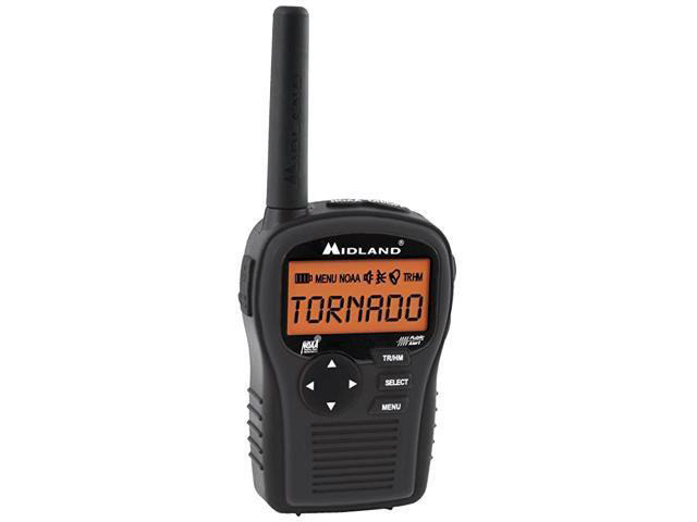 HH54VP Portable Emergency Weather Radio with SAME Black