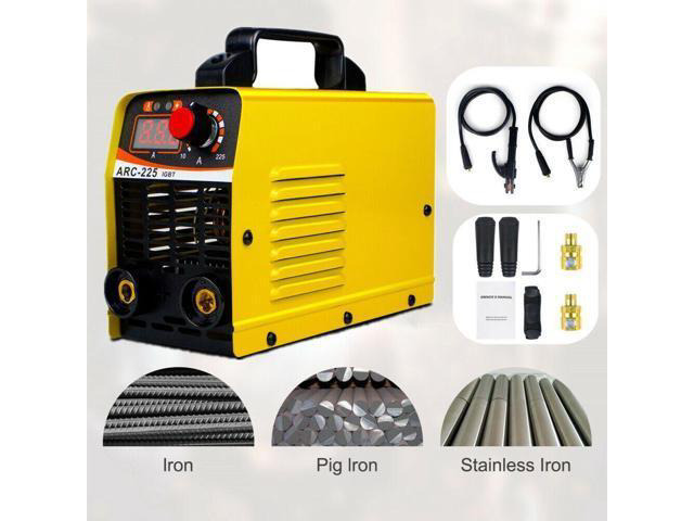 110V 10A-225A IGBT Mini Electric Welder Machine DC Inverter ARC MMA Stick Welder