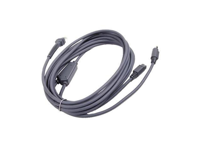 HOW-MARK 5M PS2 Keyboard Wedge Cable Compatible For LS2208 LS4208 DS6708 Barcode Scanner