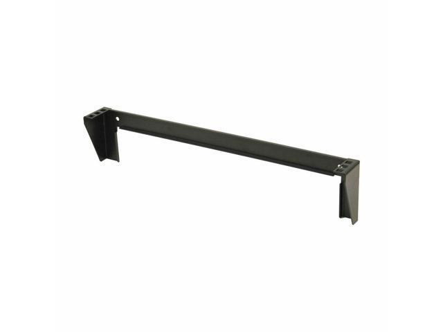 1U 19' Vertical Wall Mount Rack Wall Mountable Server Rack w Hardware Black