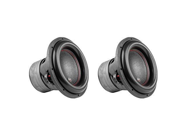 TXX-BDC4-12 Dual 4 Ohm 12 inch 2,200 W Car Subwoofer, Black 2 Pack