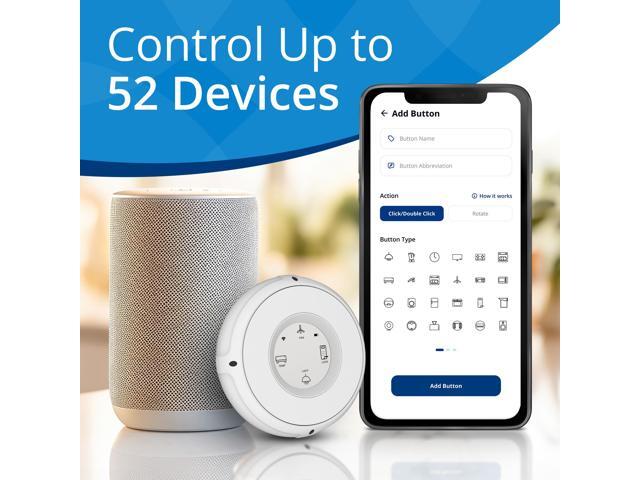 Linxura Smart Home Controller - Wireless Smart Controller for Smart Devices - Compatible with Alexa & Google Home - Programmable & Customizable...