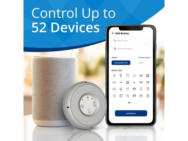 Linxura Smart Home Controller - Wireless Smart Controller for Smart Devices - Compatible with Alexa & Google Home - Programmable & Customizable...