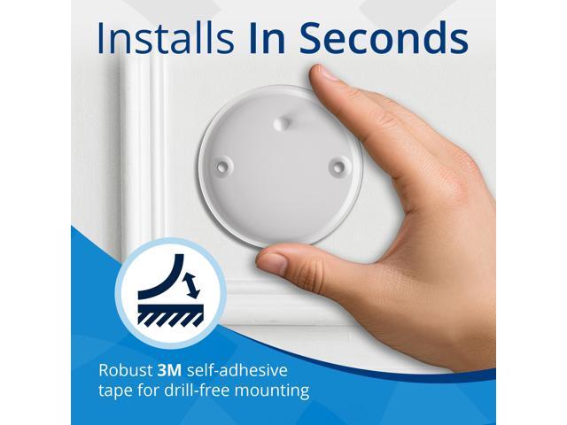 Linxura Wall Mount - Magnetic Holder Smart Device Controller- Wall-Mounted Magnetic Dock with 3M Self-Adhesive Tape & Mounting Screws Included -...