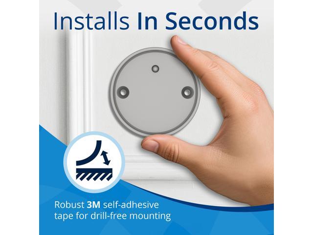 Linxura Wall Mount - Magnetic Holder Smart Device Controller- Wall-Mounted Magnetic Dock with 3M Self-Adhesive Tape & Mounting Screws Included -...