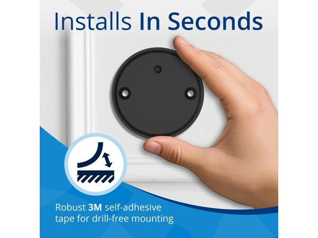 Linxura Wall Mount - Magnetic Holder Smart Device Controller- Wall-Mounted Magnetic Dock with 3M Self-Adhesive Tape & Mounting Screws Included -...