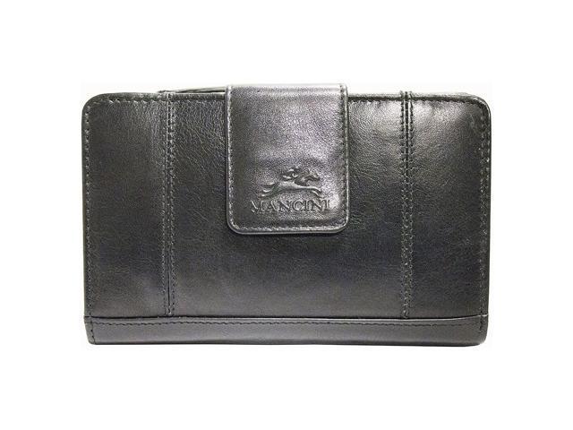 Mancini Casablanca RFID Medium Clutch Wallet