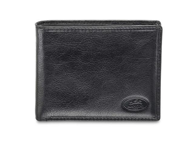 Mancini Equestrian-2 Men's RFID Secure Billfold with Removable Passcase