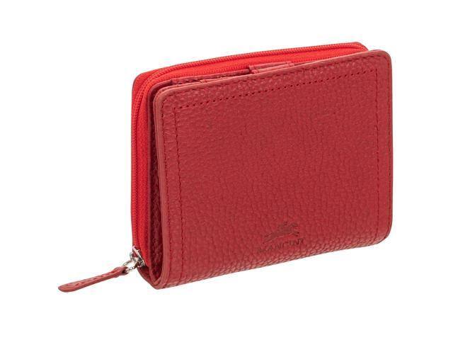 Mancini Pebbled Ladies RFID Small Clutch Wallet