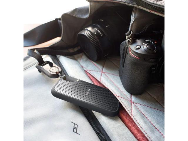 SanDisk 2TB Extreme Portable SSD - Up to 1050MB/s, USB-C, USB 3.2 Gen 2, IP65 Water and Dust Resistance, Updated Firmware - SDSSDE52-2T00-AC46