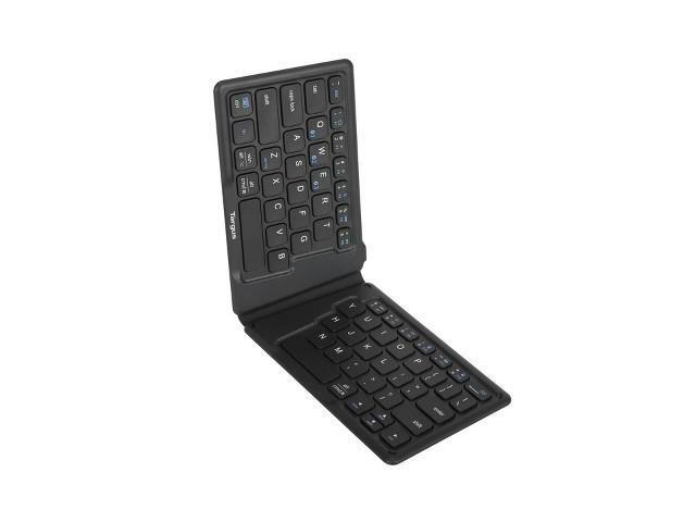 Targus - Ergonomic Foldable Bluetooth Antimicrobial Keyboard - Black - image 11