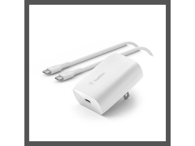Belkin BoostCharge PD 30W PPS USB-C 3.0 Wall Charger with USB-C to USB-C Cable