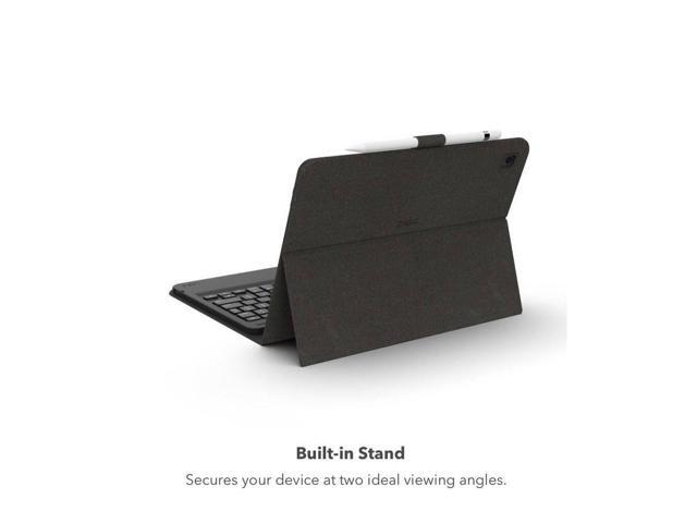 ZAGG - Messenger Folio 2 Keyboard & Case for Apple iPad 10.2" (Gen 9, 8, 7), iPad Pro 10.5" (Gen 2) - Charcoal - image 10