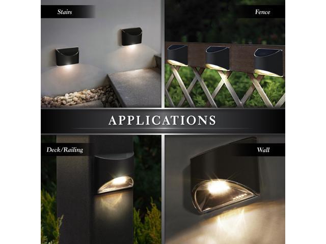 Classy Caps Black Deck & Wall Light