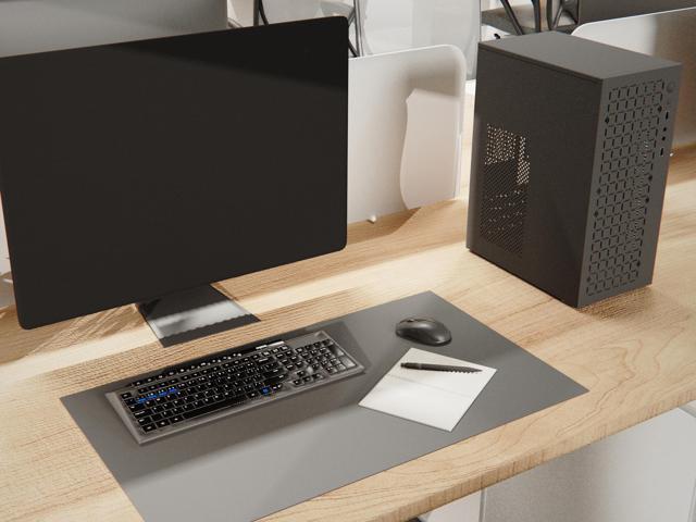 matx case,itx case,High Airflow Micro ATX PC Case, Support MATX, Mini-ITX, Micro ATX case Slim with USB2.0x2 I/O Port, Black Without Fans