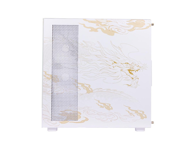 SEGOTEP Endura Pro- Special Loong Edition- Full View Dual Tempered Glass - Detachable Panels - ATX Gaming Mid Tower Computer Case - 6 PWM Fans...