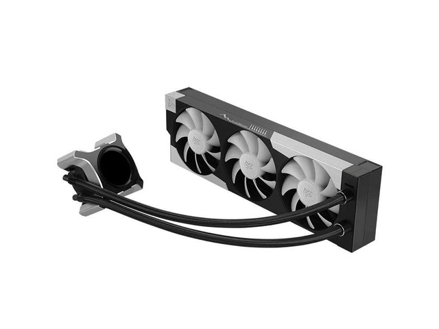 SEGOTEP KL-360 II Desktop AIO Liquid CPU Cooler - TDP 320W - 360mm Radiator - 3x120 ARGB Fans with 70mm Built-in PWM pump head fan - LCD Screen -...