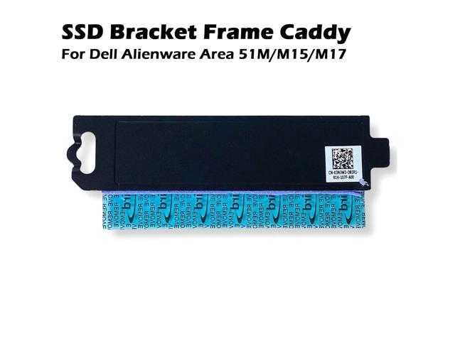Dell Alienware Area 51M M15 M17 M.2 SSD Bracket Heat Shield 3N3W3 JV98R