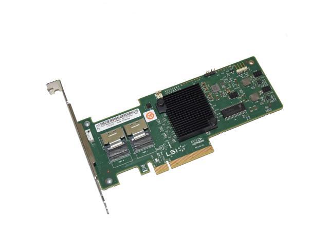 LSI SAS 9210-8i 8 Ports 6GB PCIe HBA RAID Controller Card