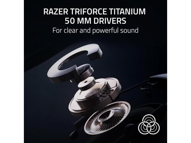 Razer - Blackshark V2 Hyperspeed Wireless Over-the-Ear Gaming Headset for PC, Mac, Playstation, Switch, Steam Deck, Mobile - White - image 8