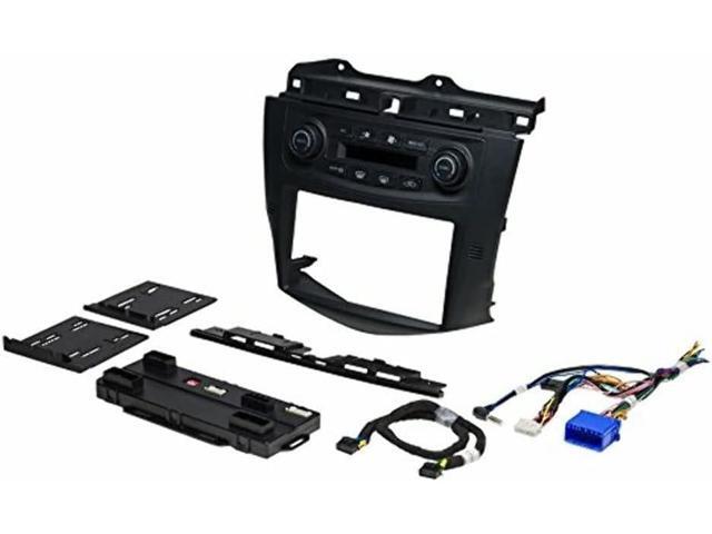 PAC - Integrated Radio Replacement Dash Kit with Climate and Steering Wheel Controls for Select Honda Accord Vehicles - Black - image 11