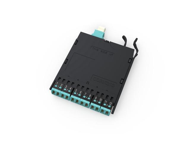 Corning ECM-UM12-05-93Q-ULL EDGE Ultra Low Loss 12F OM4 LC to MTP Module