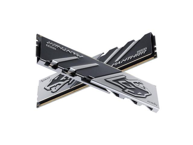 Apacer Panther DDR5 32GB (2x16GB) 288-Pin PC RAM DDR5 5600 Desktop Memory Module