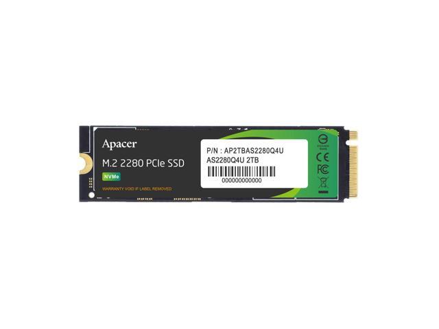 Apacer AS2280Q4U M.2 PCIe Gen4 x4 Internal 1TB SSD - Free Heatsink, PS5 Compatibility (Single)