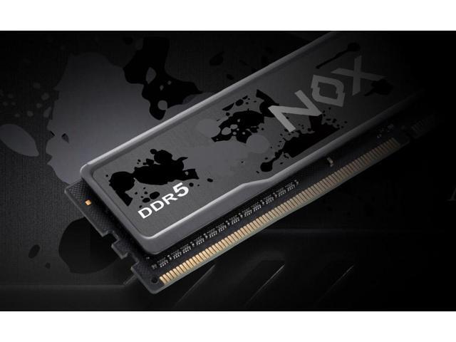 Apacer NOX DDR5 32GB (2x16GB) 288-Pin PC RAM DDR5 5600 Desktop Memory Module
