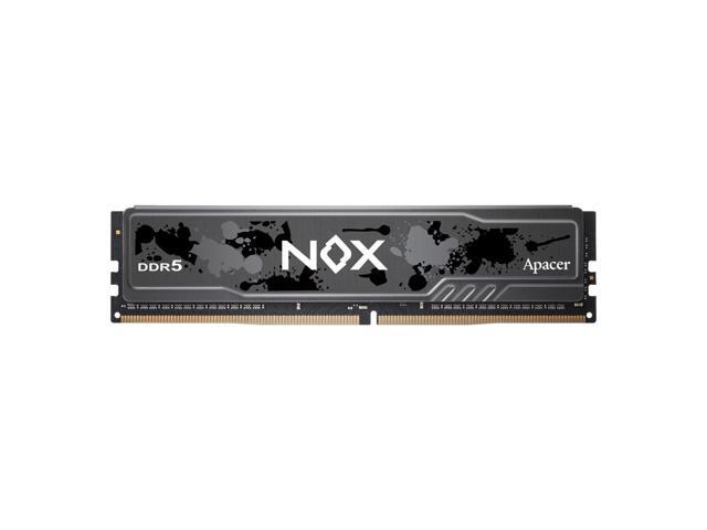 Apacer NOX DDR5 32GB (2x16GB) 288-Pin PC RAM DDR5 5600 Desktop Memory Module