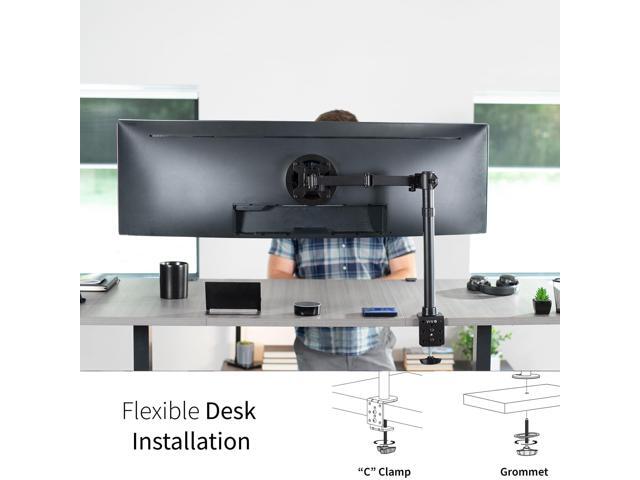 VIVO Single Ultrawide Monitor Desk Mount Adjustable Stand for Screens up to 45 - image 10