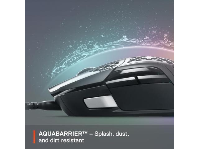 SteelSeries - Aerox 5 Ultra Lightweight Honeycomb Water Resistant Wired RGB Optical Gaming Mouse With 9 Programmable Buttons - Wired - Black - image 11
