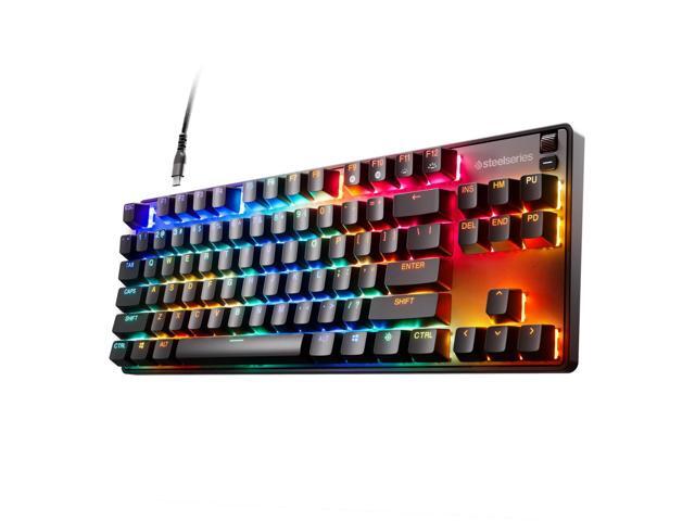 SteelSeries - Apex 9 TKL Wired Optical OptiPoint Adjustable Actuation Switch Gaming Keyboard with Rapid Tap - Black - image 12