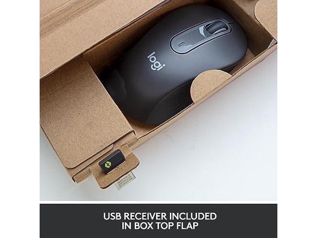 Logitech - Signature MK650 Combo for Business Full-size Wireless Membrane Keyboard and Mouse Bundle with Secure Logi Bolt Receiver - Off-White - image 10