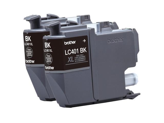 Brother - Genuine LC401XL2PK High Yield 2-Pack Ink Cartridges - Black - image 9