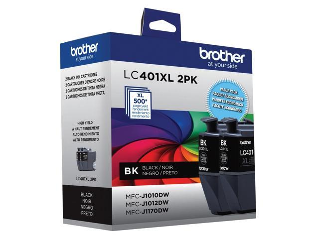 Brother - Genuine LC401XL2PK High Yield 2-Pack Ink Cartridges - Black - image 10