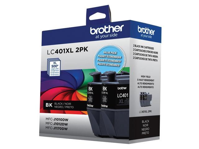 Brother - Genuine LC401XL2PK High Yield 2-Pack Ink Cartridges - Black - image 11